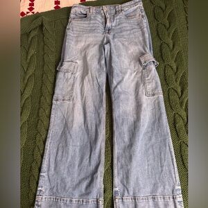 American Eagle wide leg carpenter jeans